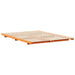 Cadru de pat Maroniu cerat 140 x 220 cm Lemn de pin masiv - WALTI WALTI