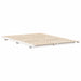 Cadru de pat Alb 160 x 220 cm Lemn de pin masiv - WALTI WALTI