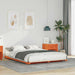Cadru de pat Maroniu cerat 160 x 220 cm Lemn de pin masiv - WALTI WALTI