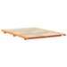 Cadru de pat Maroniu cerat 160 x 220 cm Lemn de pin masiv - WALTI WALTI