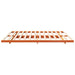 Cadru de pat Maroniu cerat 200 x 220 cm Lemn de pin masiv - WALTI WALTI