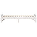 Cadru de pat Alb 100 x 200 cm Lemn de pin masiv - WALTI WALTI