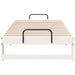 Cadru de pat Alb 75 x 190 cm Lemn de pin masiv - WALTI WALTI