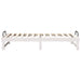 Cadru de pat Alb 75 x 190 cm Lemn de pin masiv - WALTI WALTI