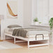 Cadru de pat Alb 80 x 210 cm Lemn de pin masiv - WALTI WALTI