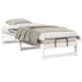 Cadru de pat Alb 80 x 210 cm Lemn de pin masiv - WALTI WALTI