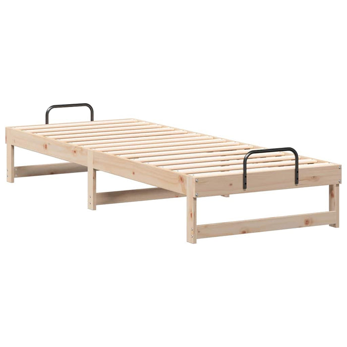 Cadru de pat Maro 90 x 210 cm Lemn de pin masiv - WALTI WALTI