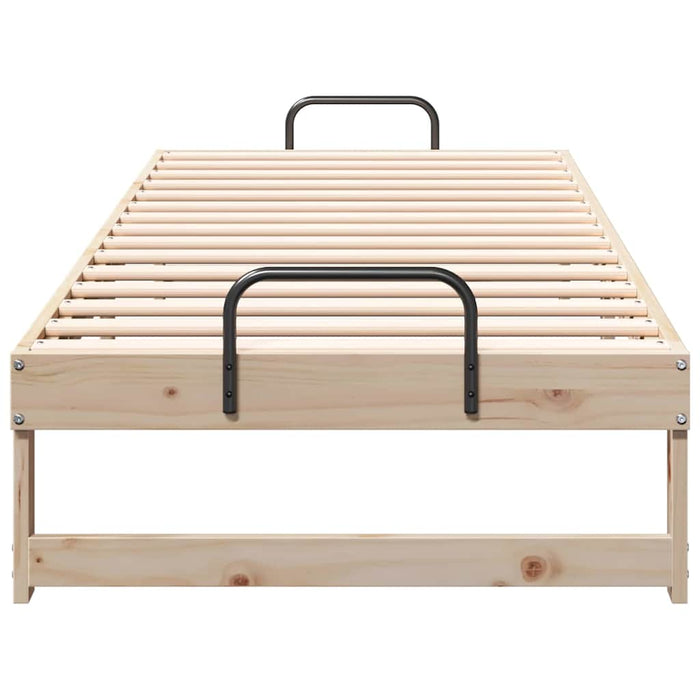 Cadru de pat Maro 90 x 210 cm Lemn de pin masiv - WALTI WALTI