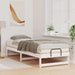 Cadru de pat Alb 90 x 210 cm Lemn de pin masiv - WALTI WALTI