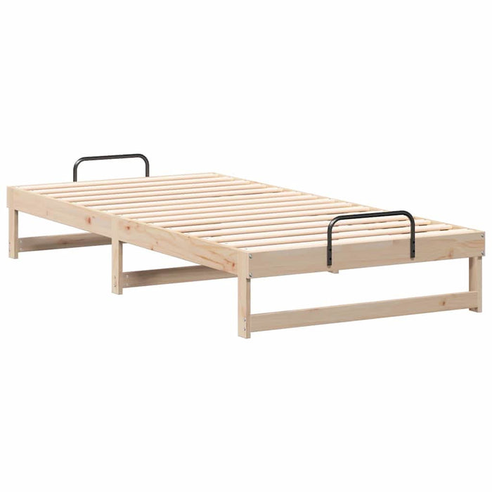 Cadru de pat Maro 100 x 210 cm Lemn de pin masiv - WALTI WALTI