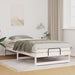 Cadru de pat Alb 100 x 210 cm Lemn de pin masiv - WALTI WALTI