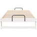 Cadru de pat Alb 100 x 210 cm Lemn de pin masiv - WALTI WALTI
