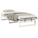 Cadru de pat Alb 90 x 220 cm Lemn de pin masiv - WALTI WALTI