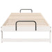 Cadru de pat Alb 90 x 220 cm Lemn de pin masiv - WALTI WALTI