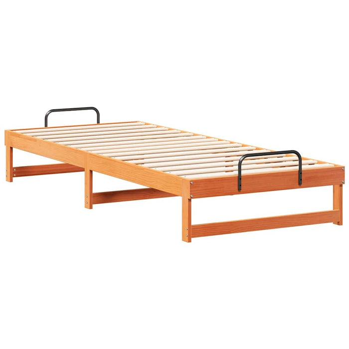 Cadru de pat Maro 90 x 220 cm Lemn de pin masiv - WALTI WALTI
