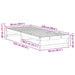 Cadru de pat Maro 90 x 220 cm Lemn de pin masiv - WALTI WALTI