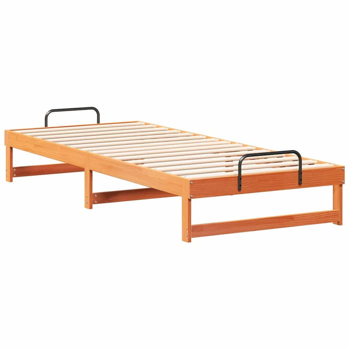 Cadru de pat Maro 100 x 220 cm Lemn de pin masiv - WALTI WALTI