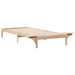 Cadru de pat cu mese laterale natural 80 x 210 cm - WALTI WALTI