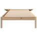 Cadru de pat cu mese laterale natural 90 x 210 cm - WALTI WALTI