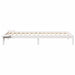 Cadru de pat cu mese laterale Alb 90 x 210 cm Lemn de pin masiv - WALTI WALTI