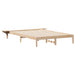 Cadru de pat cu mese laterale natural 140 x 210 cm - WALTI WALTI
