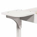 Cadru de pat cu mese laterale Alb 140 x 210 cm - WALTI WALTI
