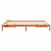 Cadru de pat cu mese laterale Maroniu cerat 140 x 210 cm - WALTI WALTI