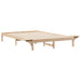 Cadru de pat cu mese laterale natural 160 x 210 cm - WALTI WALTI