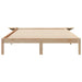 Cadru de pat cu mese laterale natural 160 x 210 cm - WALTI WALTI
