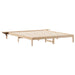 Cadru de pat cu mese laterale natural 180 x 210 cm - WALTI WALTI