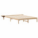 Cadru de pat cu mese laterale natural 160 x 220 cm - WALTI WALTI