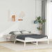 Cadru de pat cu mese laterale Alb 160 x 220 cm - WALTI WALTI