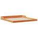 Cadru de pat Maroniu cerat 200 x 200 cm Lemn de pin masiv - WALTI WALTI