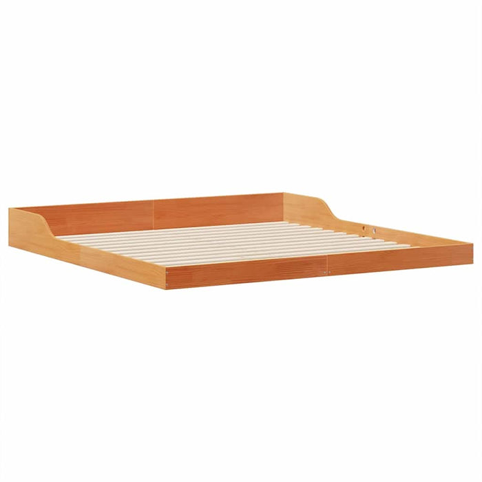Cadru de pat Maroniu cerat 180 x 200 cm Lemn de pin masiv - WALTI WALTI