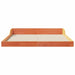 Cadru de pat Maroniu cerat 150 x 200 cm Lemn de pin masiv - WALTI WALTI