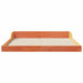Cadru de pat Maroniu cerat 140 x 200 cm Lemn de pin masiv - WALTI WALTI