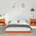 Cadru de pat Maroniu cerat 140 x 190 cm Lemn de pin masiv - WALTI WALTI