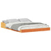 Cadru de pat Maroniu cerat 140 x 190 cm Lemn de pin masiv - WALTI WALTI