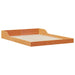 Cadru de pat Maroniu cerat 140 x 190 cm Lemn de pin masiv - WALTI WALTI