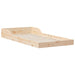 Cadru de pat natural 80 x 200 cm Lemn de pin masiv - WALTI WALTI