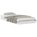 Cadru de pat Alb 80 x 210 cm Lemn de pin masiv - WALTI WALTI