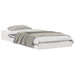 Cadru de pat Alb 80 x 210 cm Lemn de pin masiv - WALTI WALTI