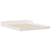 Cadru de pat Alb 140 x 210 cm Lemn de pin masiv - WALTI WALTI
