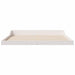 Cadru de pat Alb 180 x 210 cm Lemn de pin masiv - WALTI WALTI