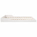 Cadru de pat Alb 180 x 210 cm Lemn de pin masiv - WALTI WALTI