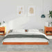 Cadru de pat Maroniu cerat 180 x 210 cm Lemn de pin masiv - WALTI WALTI