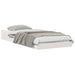 Cadru de pat Alb 100 x 220 cm Lemn de pin masiv - WALTI WALTI
