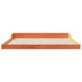 Cadru de pat Maroniu cerat 180 x 220 cm Lemn de pin masiv - WALTI WALTI