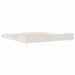 Cadru de pat Alb 200 x 220 cm Lemn de pin masiv - WALTI WALTI