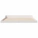 Cadru de pat Alb 200 x 220 cm Lemn de pin masiv - WALTI WALTI